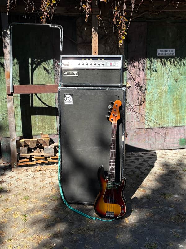 Ampeg SVT 1979 full stack - Black Sabbath Geezer Butler owned image 1