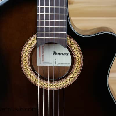 Ibanez GA35TCE-DVS Classical - Dark Violin Sunburst High Gloss image 4
