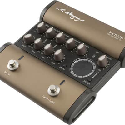 LR Baggs Venue DI Direct Box Footpedal Tuner w/ 4 Cables image 3