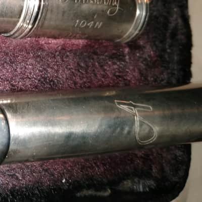 Armstrong 104N Nickel-Plated Flute w/ Case, USA, Good Condition image 9