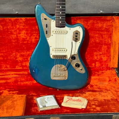 1964 Fender Jaguar - Gold Hardware Lake Placid Blue image 1