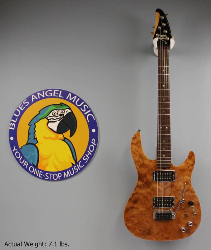 Vintage 2000 Brian Moore Custom Shop USA C55P Electric Guitar Upgraded with New Piezo, Synth and More, Natural, Highly Quilted Maple image 1