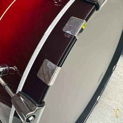 Pearl Reference One 3-pc. Shell Pack (Cymbals and Hardware Not Included), Natural Banded Redburst (RF1C903XPS/C836) image 19