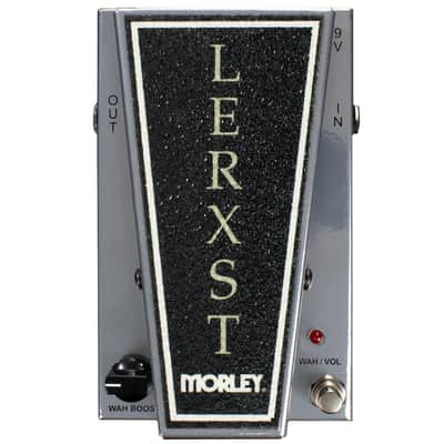 Lerxst ATWAS All The World’s A Stage Wah / Volume Pedal w/ Hand-Signed Backstage Laminate - Chrome image 1