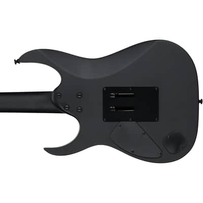 Ibanez RGRB620 RG Iron Label Guitar w/ Dimarzio Pickups - Black Flat image 7