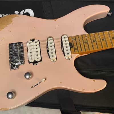 NEW! Charvel Pro-Mod Signature Rick Graham DK24 2PT CM Worn Shell Pink - Foam Core Case - 7.1lbs - Authorized Dealer - G06533 image 4