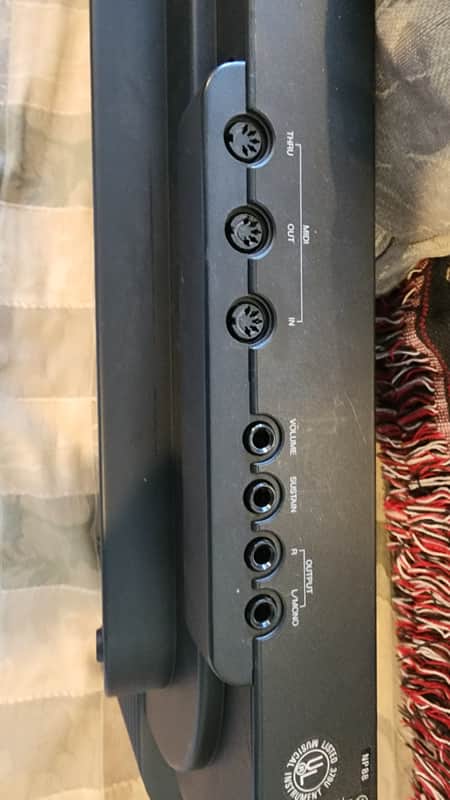 Yamaha YS200 FM Synthesizer 1988 - Black image 1