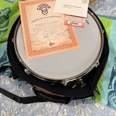 Gretsch 140th Anniversary Snare 2026 - Figured Ash Veneer + Maple/gum 6 ply image 7