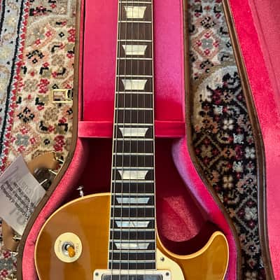 2024 Gibson Les Paul 1959 Custom Shop Murphy Lab ‘59 Reissue 2024 - Light Aged Lemon Burst image 3