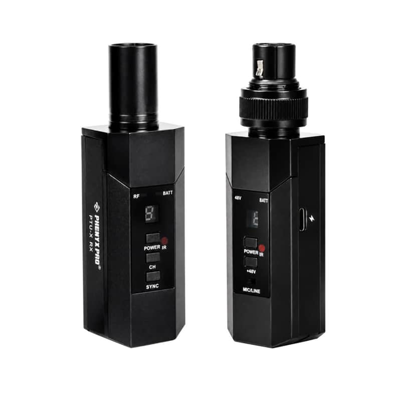 Phenyx Pro PTU-X Plug On UHF Wireless Transmitter Reciever System image 1
