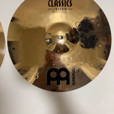 Meinl 14" Classics Custom Medium Hi-Hat (Pair) 2011 - Present - Brilliant image 3