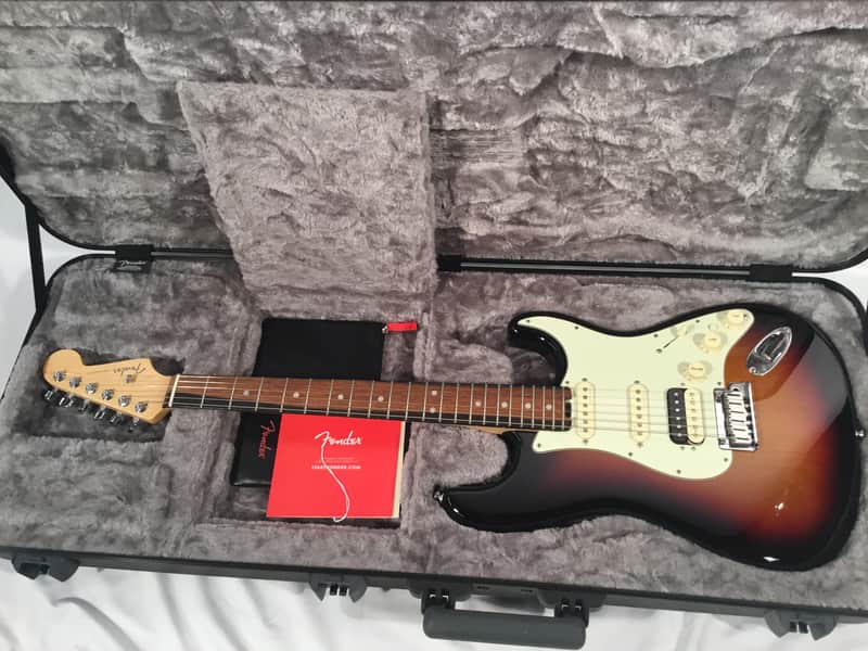 Fender American Elite Stratocaster HSS Shawbucker 2018 - Sunburst image 1