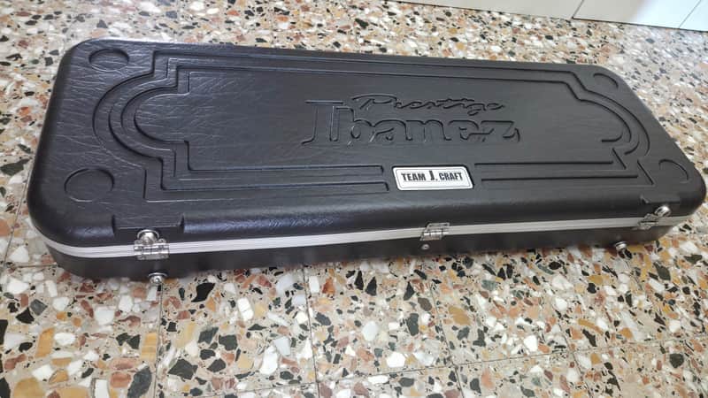 Ibanez Prestige Team J Craft for RG Guitar Hard-case Black Black image 1