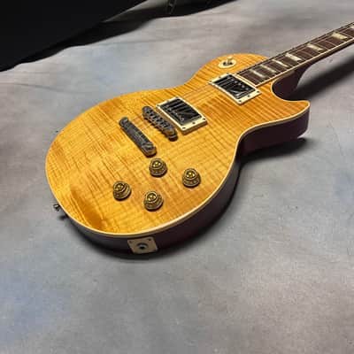 2006 Gibson Les Paul Standard Premium Plus Amber Flametop w/OHSC image 1