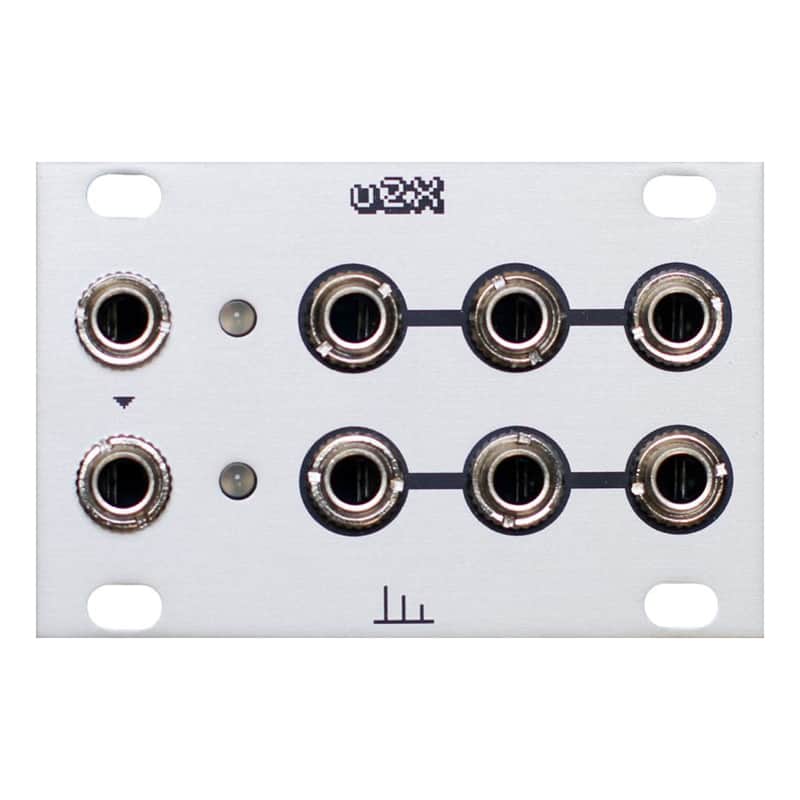 Transient Modules U2X Eurorack 1U Dual Buff Mult Module image 1