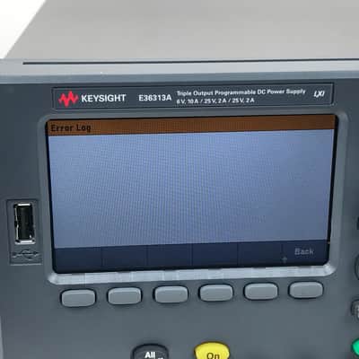 Keysight E36313A Triple Output Programmable DC Power Supply LXI image 6