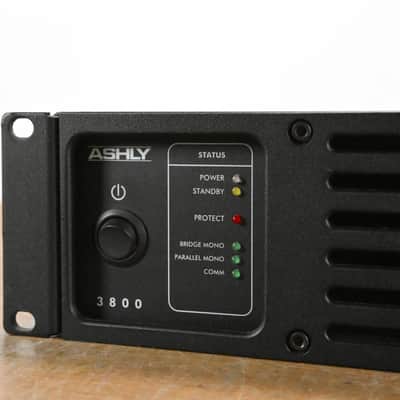 Ashly PE-3800 2-Channel Protea-Enabled 1900W Power Amplifier CG012G9 image 3