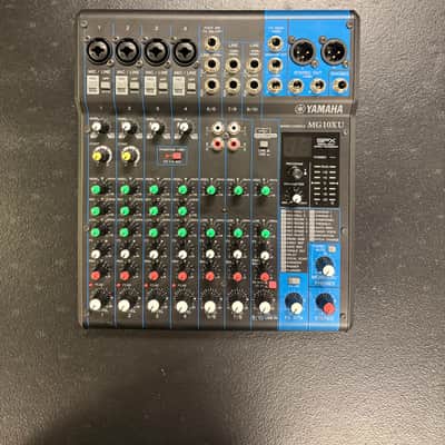Yamaha MG10XU 10-Channel Analog Mixer 2016 - Present - Black image 1