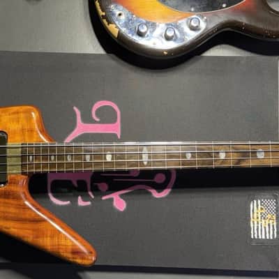 Alembic Exploiter fretless Koa image 1