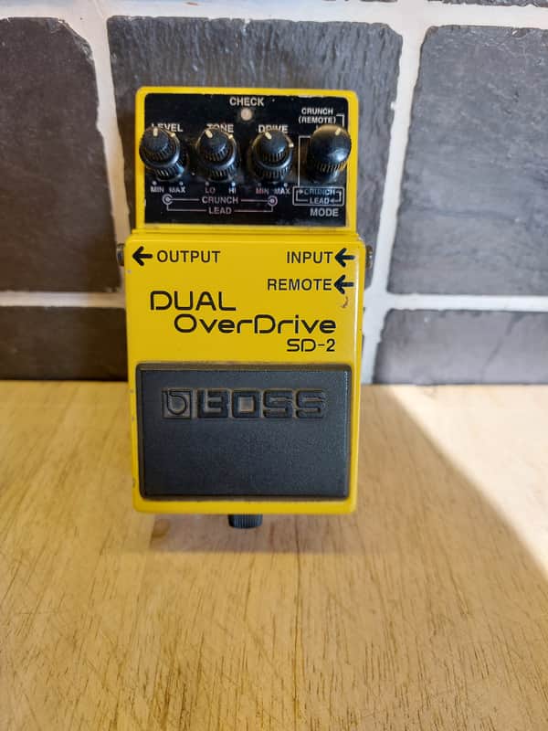 Boss SD-2 dual overdrive