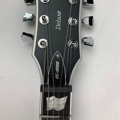 ESP LTD EC-1000 Evertune BB Bold Binding Black Satin Electric Guitar EC1000 + Free Gig Bag - Korea image 14