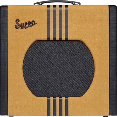 Supro Delta King 12 Tweed with Black Stripes image 2