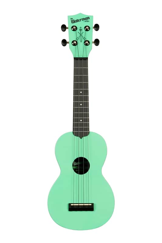 Kala KA-WMS-GN-S Waterman Soprano Ukulele, Sea Foam Green image 1