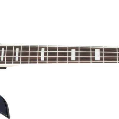 Jackson JS Series Kelly Bird JS3Q Amaranth FB Transparent Blue Burst image 4