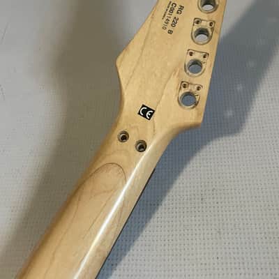 2000 Korean Ibanez RG220B Wizard II 24 Fret AANJ Guitar Neck Floyd Ready image 20