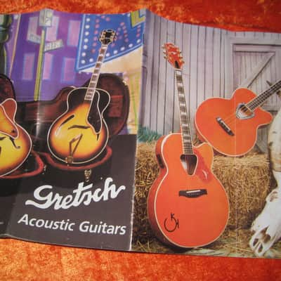 Gretsch Acoustic Guitar Catalog from 1992 image 2