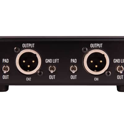 AEA Ribbon Mics TDI Duo | 2-Channel Active Direct Box image 3