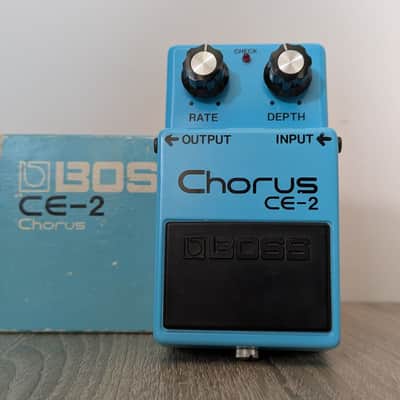 Boss CE-2 CE2 Chorus Vintage Guitar Pedal, Silver Screw image 2