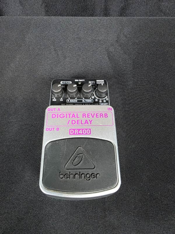 Behringer DR400 Digital Reverb Delay Pedal 2010s - Standard