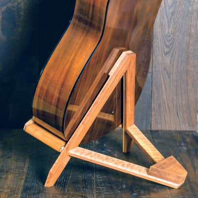 Wooden Guitar Stand Boutique Acoustic Guitar Wood Stand image 7