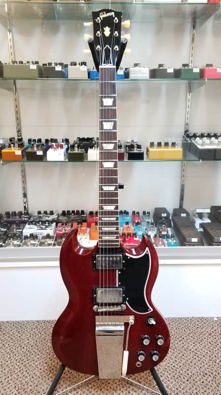 used 2023 Gibson Custom Shop Murphy Lab '64 SG Standard Reissue Ultra Light Aging, Excellent Condition with OHSC & Paperwork! image 1
