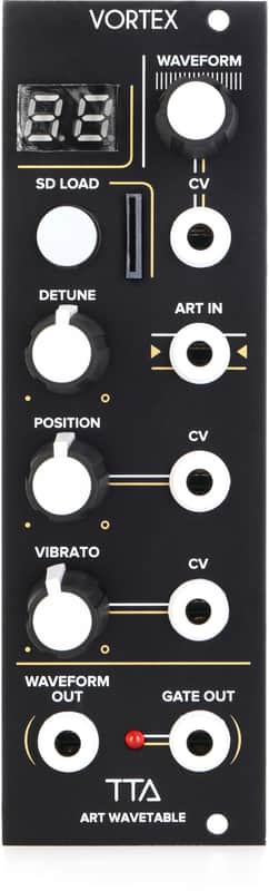 Tiptop Audio Vortex ART Wavetable Dual Oscillator Eurorack Module image 1