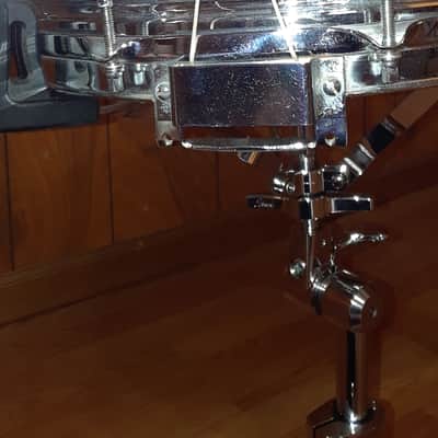 Rogers 1960's Era 5" x 14" Dynasonic 5 Line COB Snare Drum image 6