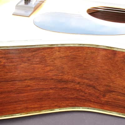 1976 Yairi YW-600 Dreadnought Guitar New Jacaranda + Vintage Hard Case image 15