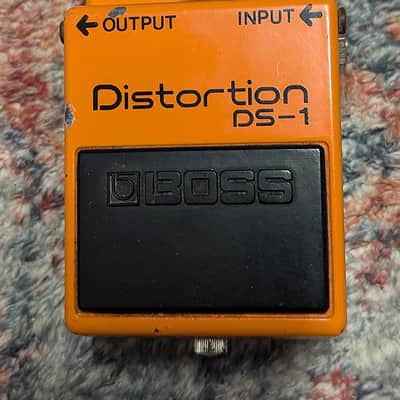 1980 Boss DS-1 Distortion (Black Label, Long Dash) - Orange image 1