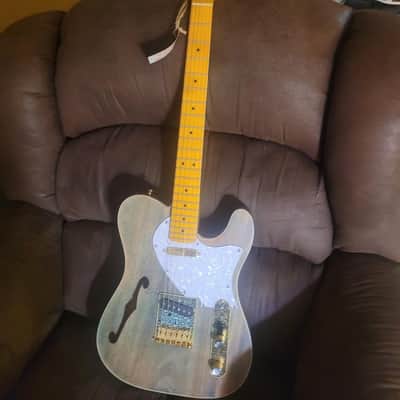 Ts Custom Semi Hollow Body Telecaster 2026 - Natural wood image 3