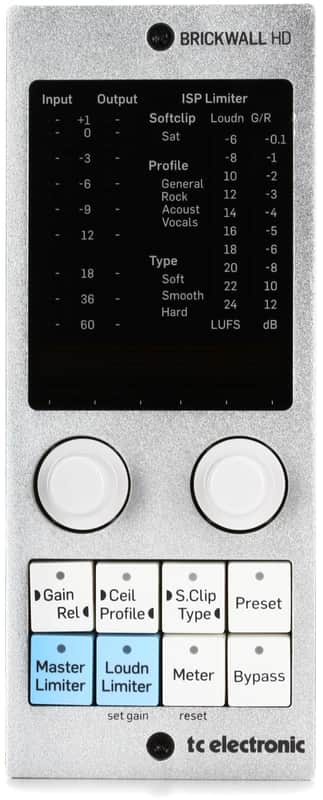 TC Electronic Brickwall HD-DT Mastering Brickwall Limiter Plug-in with Dedicated Hardware Interface image 1