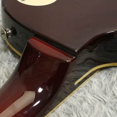 2010 Fernandes Burny LPB-65 STANDARD Vintage Cherry Sunburst Made in China image 11