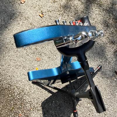 Gibson Explorer - Professional Replay Guitars Pelham Blue Refinish - OHSC image 12
