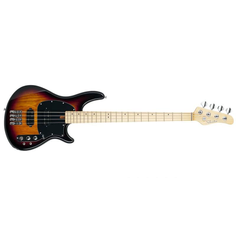 Schecter CV-4 Bass 3 Tone Sunburst image 2