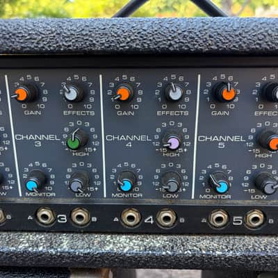 Peavey XR-500 mixer amp w/ 2 speakers image 4