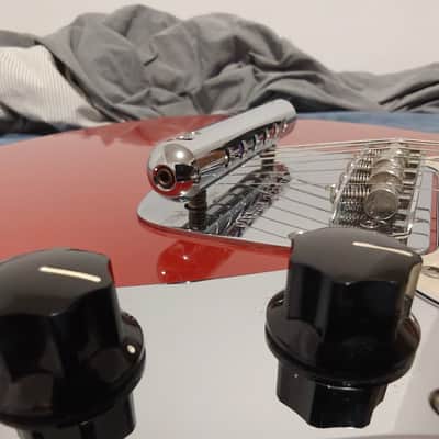 Fender Mustang 65 Reissue MG-65 2011 - Dakota Red image 11