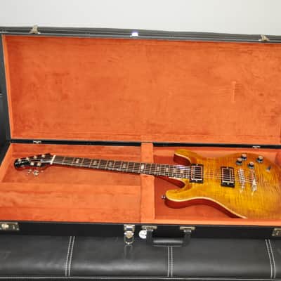 Luman Double Cutaway Vintage Amber image 3