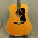 Guild USA G312 NT 12-String Acoustic/Electric Guitar with Case