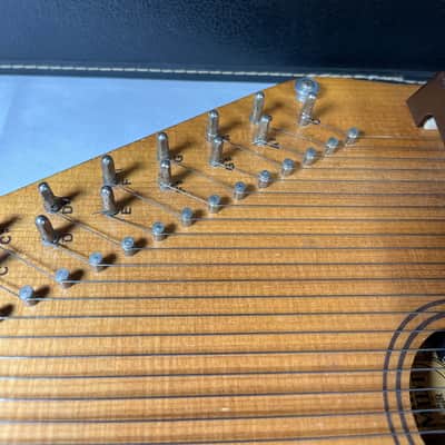 Vintage Appalachian Autoharp Oscar Schmidt 45C/R with case image 9