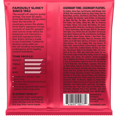 ERNIE BALL 2226 Slinky Nickel Burly 11-52 Saiten für E-Gitarre image 2